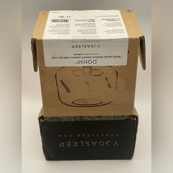 NEW Yogasleep Dohm (White/Gray) The Original White Noise Machine, Sleep Aid - Picture 8 of 8